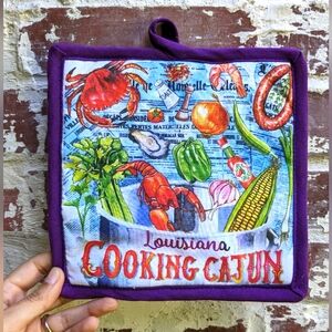 Louisiana Cooking Cajun Potholder